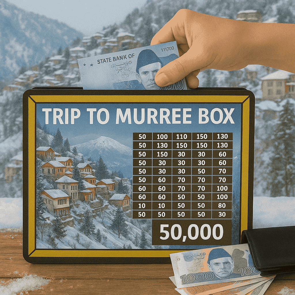 Wooden Money Saving Box Combo – Savings Goals for 5L, 3L, 2L, 1L, 50K, Hajj, Umrah, Qurbani, Mobile, Kids, Karbala, CS Bike, CG125 & Bicycle – Handmade Lock-Free Wooden Savings Boxes with Printed Labels for Personal, Family & Spiritual Goals