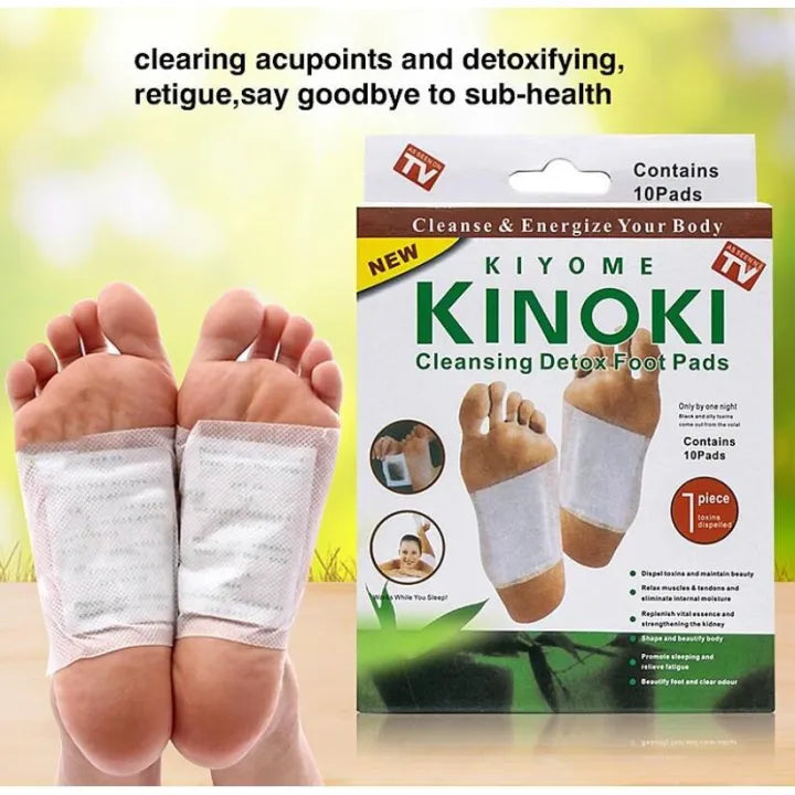 Original Kinoki Cleansing Detox Foot Pads Organic Herbal CIeansing Patches