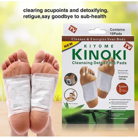 Original Kinoki Cleansing Detox Foot Pads Organic Herbal CIeansing Patches