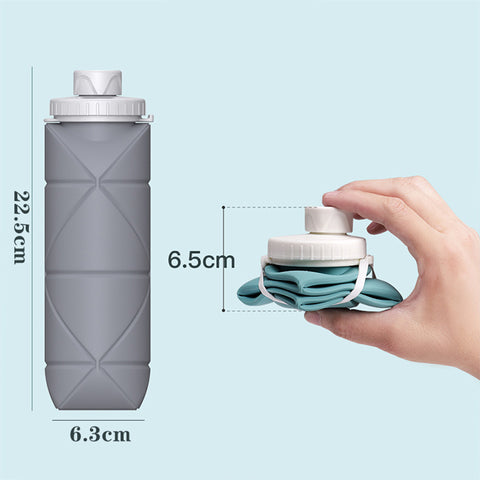 Foldable Silicone Water Bottle