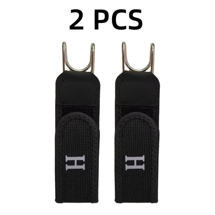 2Pcs Adjustable Buckleless Belt Hook