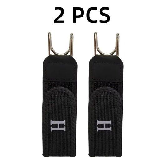 2Pcs Adjustable Buckleless Belt Hook