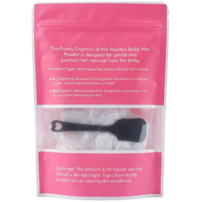 Meow Club 10-Min Painless Body Wax Powder with Spoon