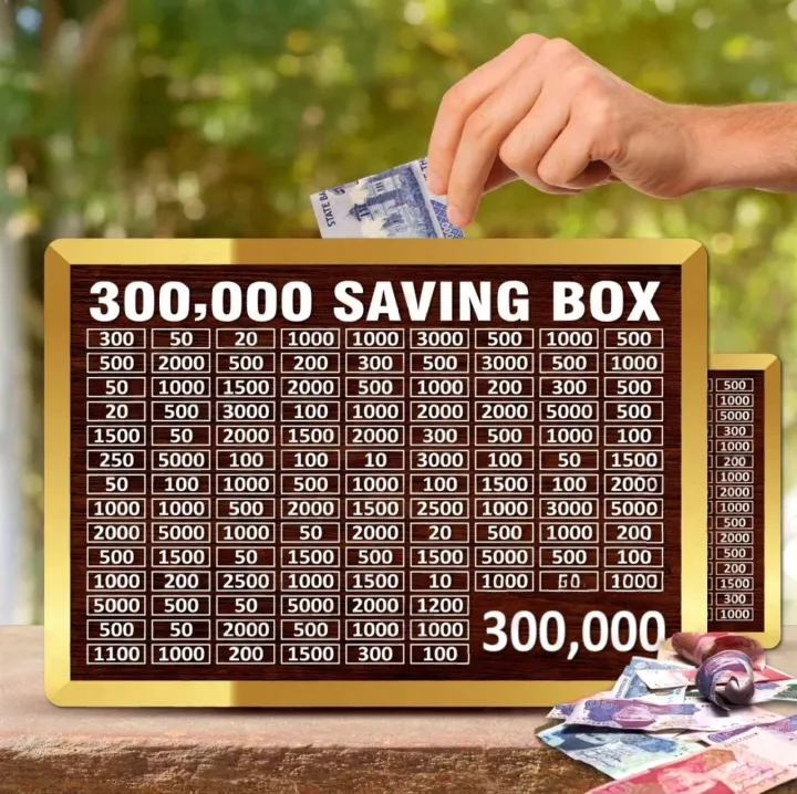 Wooden Money Saving Box Combo – Savings Goals for 5L, 3L, 2L, 1L, 50K, Hajj, Umrah, Qurbani, Mobile, Kids, Karbala, CS Bike, CG125 & Bicycle – Handmade Lock-Free Wooden Savings Boxes with Printed Labels for Personal, Family & Spiritual Goals