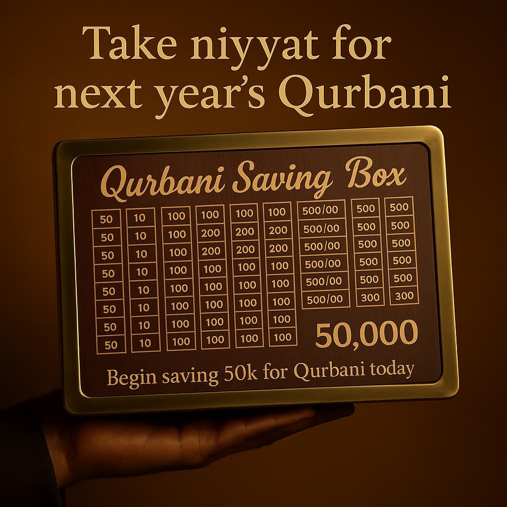 Wooden Money Saving Box Combo – Savings Goals for 5L, 3L, 2L, 1L, 50K, Hajj, Umrah, Qurbani, Mobile, Kids, Karbala, CS Bike, CG125 & Bicycle – Handmade Lock-Free Wooden Savings Boxes with Printed Labels for Personal, Family & Spiritual Goals