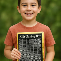 Wooden Money Saving Box Combo – Savings Goals for 5L, 3L, 2L, 1L, 50K, Hajj, Umrah, Qurbani, Mobile, Kids, Karbala, CS Bike, CG125 & Bicycle – Handmade Lock-Free Wooden Savings Boxes with Printed Labels for Personal, Family & Spiritual Goals